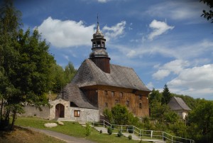 Sudeckie drewniane kościółki-Bystrzyca Górna fot.Krzysztof Góralski